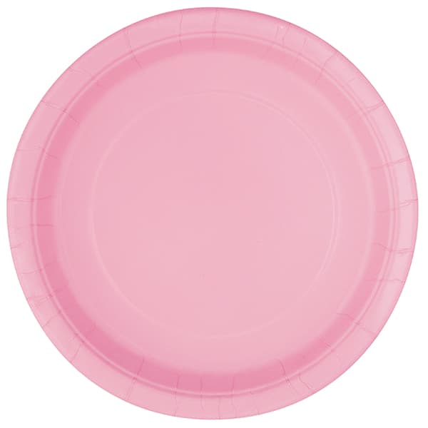 Lovely Pink Paper Plates 8pk