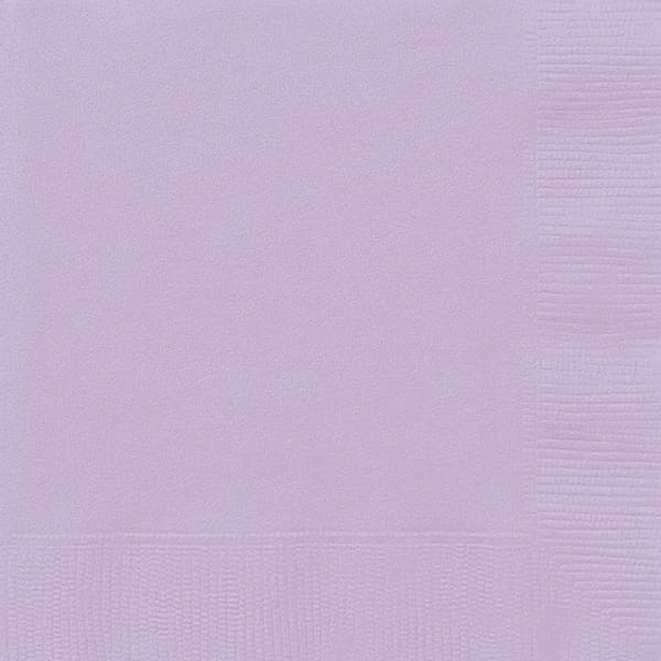 Lavender Paper Napkins 20pk