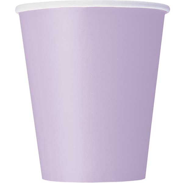 Lavender Paper Cups 8pk
