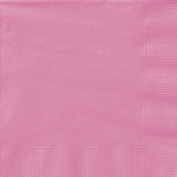 Hot Pink Paper Napkins 20pk
