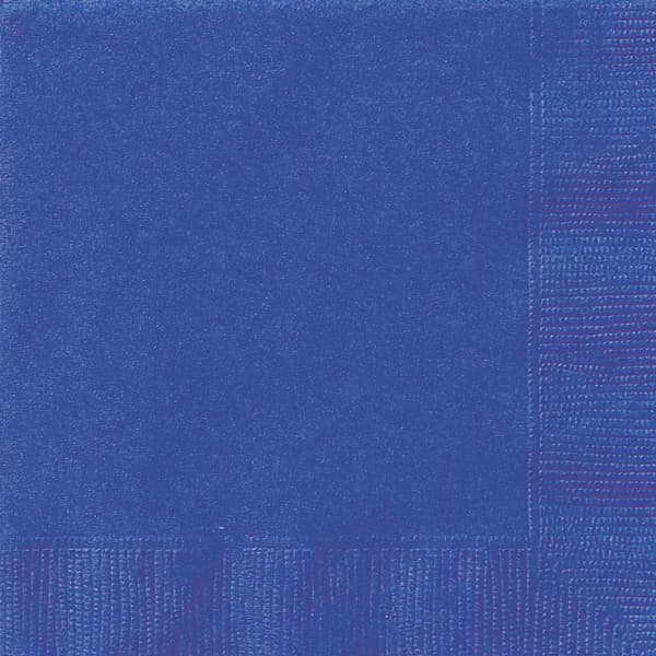 Royal Blue Paper Napkins 20pk