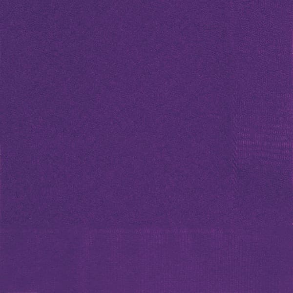 Deep Purple Paper Napkins 20pk
