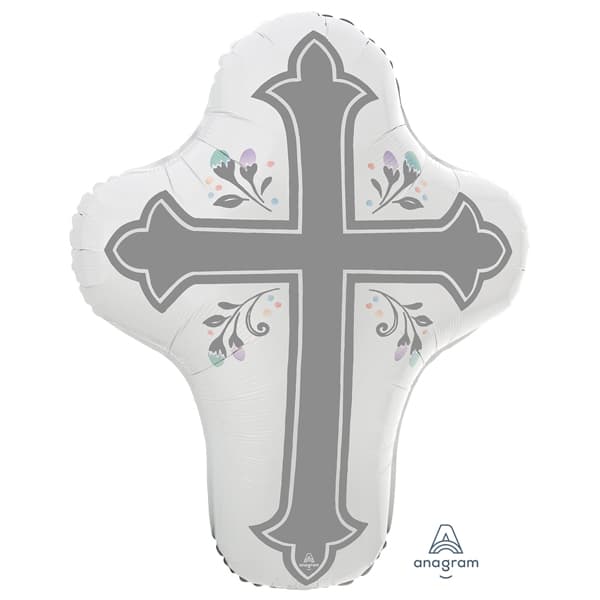 Holy Day Cross Supershape Balloon