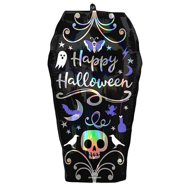Iridescent Coffin Balloon