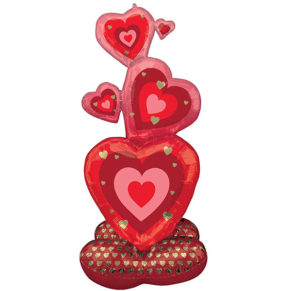 Stacking Hearts Airloonz Balloon