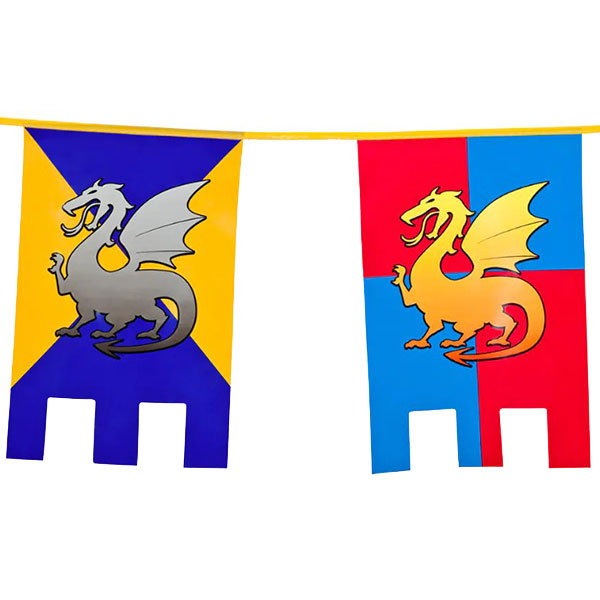 Knights & Dragons Party Bunting