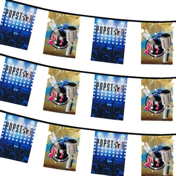 Popstar Party Bunting