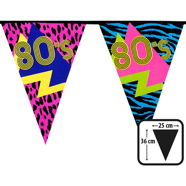 80's Party Bunting
