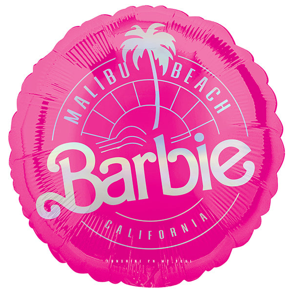 18" Barbie Malibu Foil Balloon