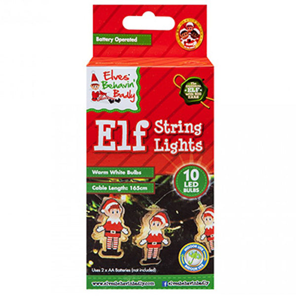 Elves Behavin Badly LED Lights