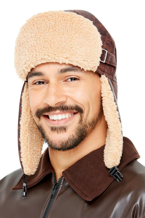 Pilot Flying Hat, Brown