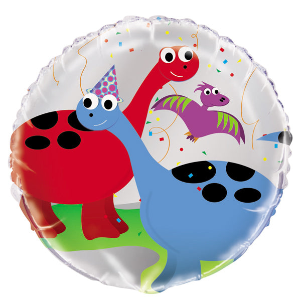 18" Dinosaur Party Foil Balloon