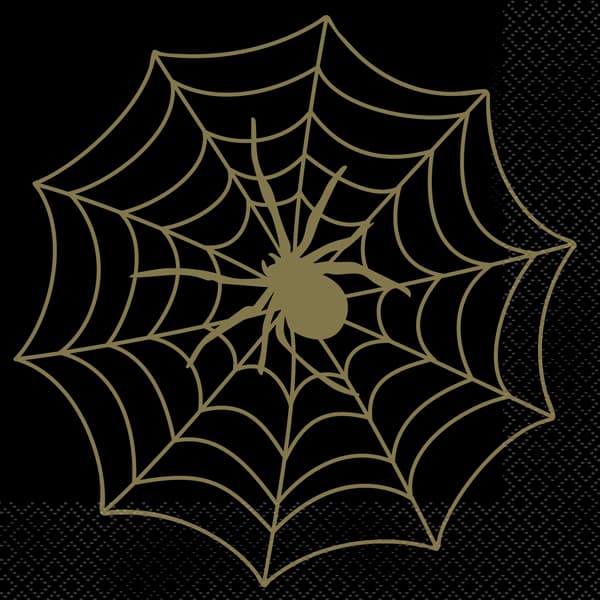 Spider Web Napkins 16pk