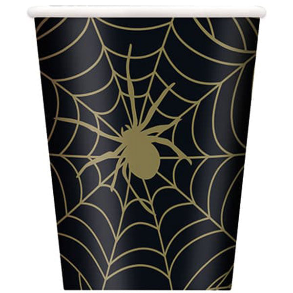 Spider Web Party Cups 8pk