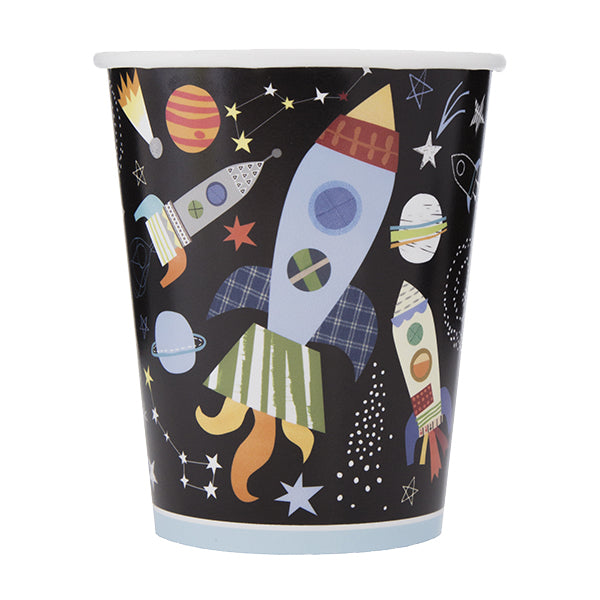 Outer Space Paper Cups 8pk