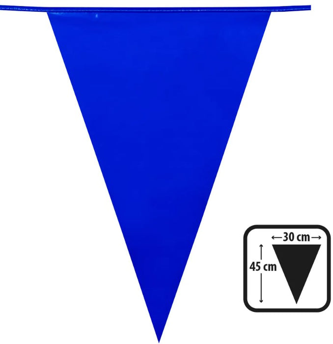 Blue Giant Pennant Bunting