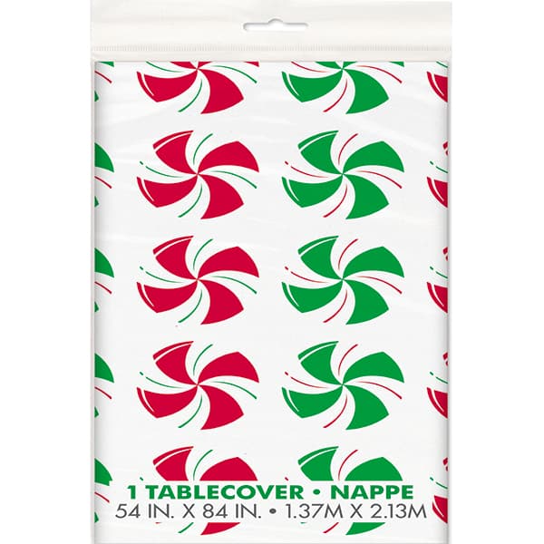 Christmas Peppermint Tablecover