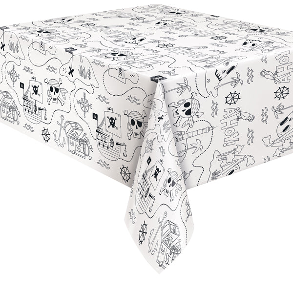 Ahoy Pirate Paper Tablecover