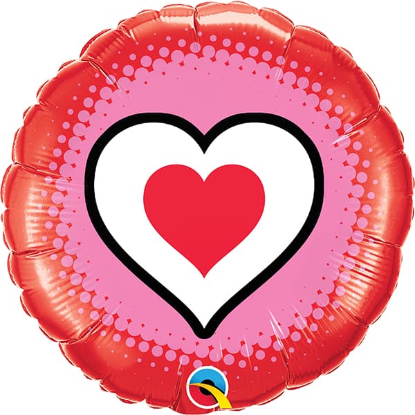 18" Only Hearts Foil Balloon