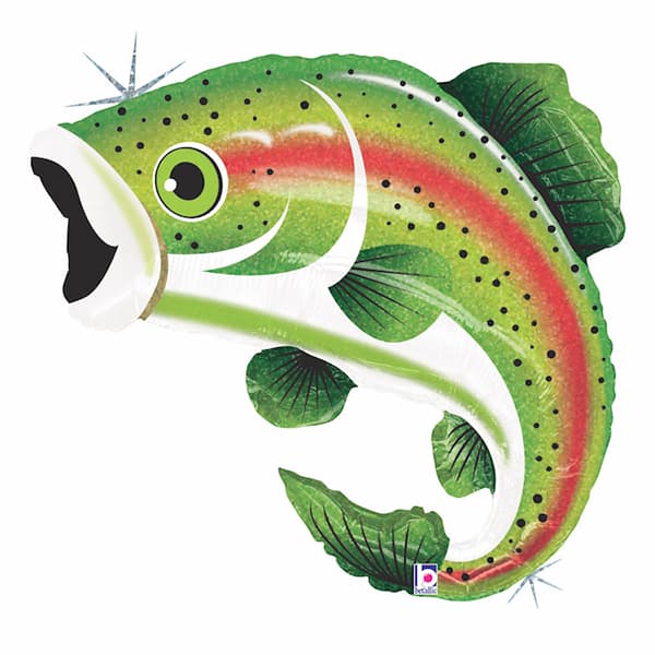 Rainbow Trout Fish Balloon