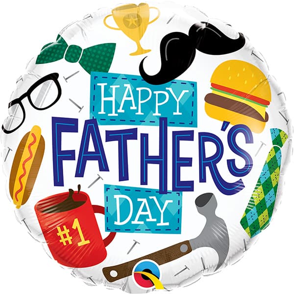 18" Everything Fathers Day Foil Balloon