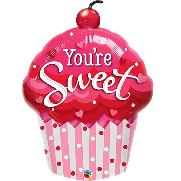 You're Sweet Cupcake Balloon