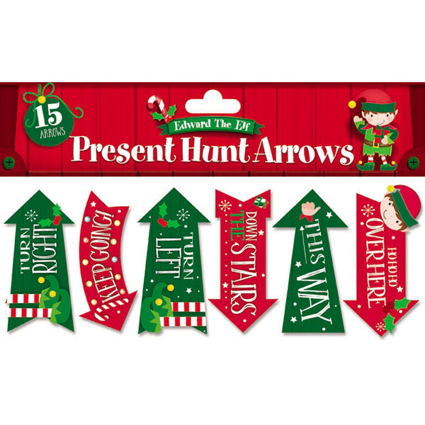 Christmas Present Hunt Arrows 15pk