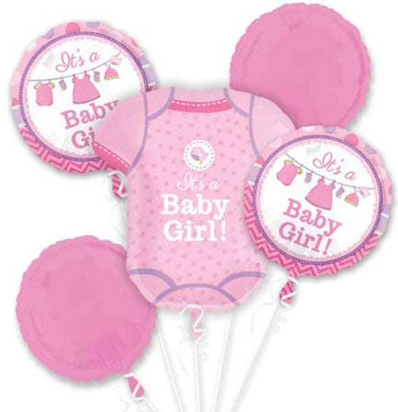 Shower With Love Girl Balloon Bouquet