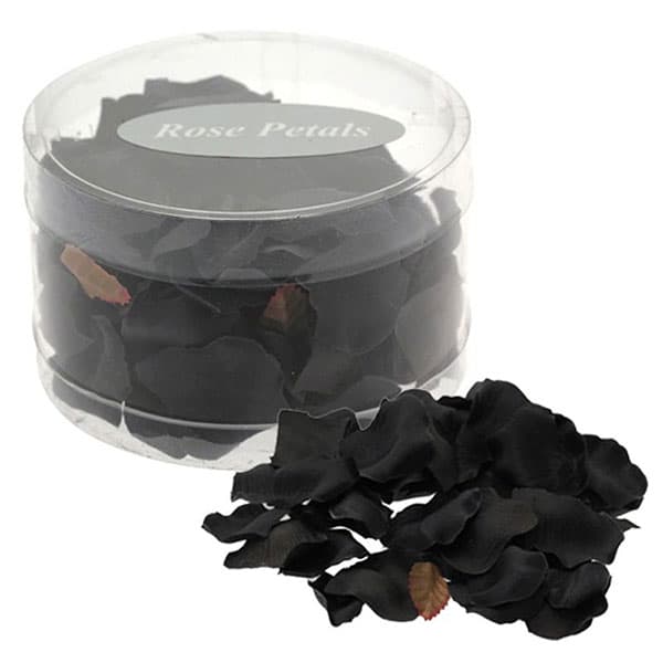 Black Rose Petals 150pk