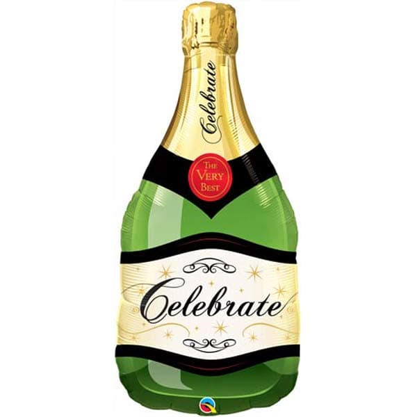 Celebrate Champagne Bottle Shape Balloon