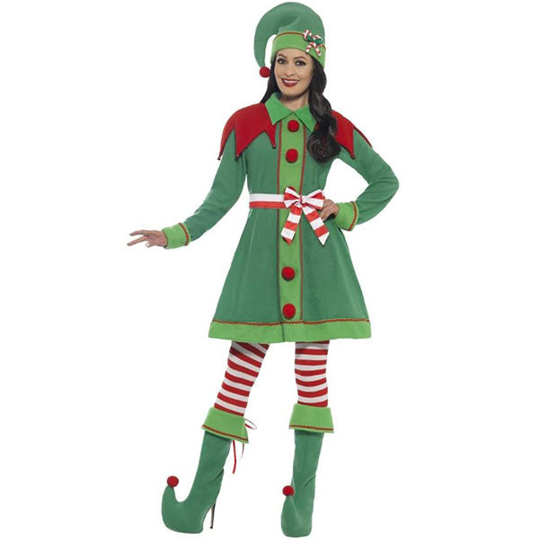 Deluxe Miss Elf Costume