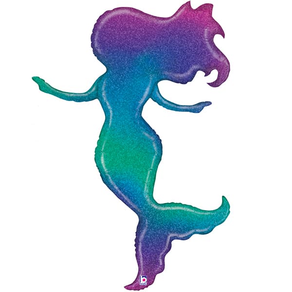 Glitter Mermaid Ballon