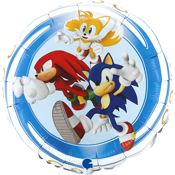 18" Sonic The Hedge Hog Foil Balloon