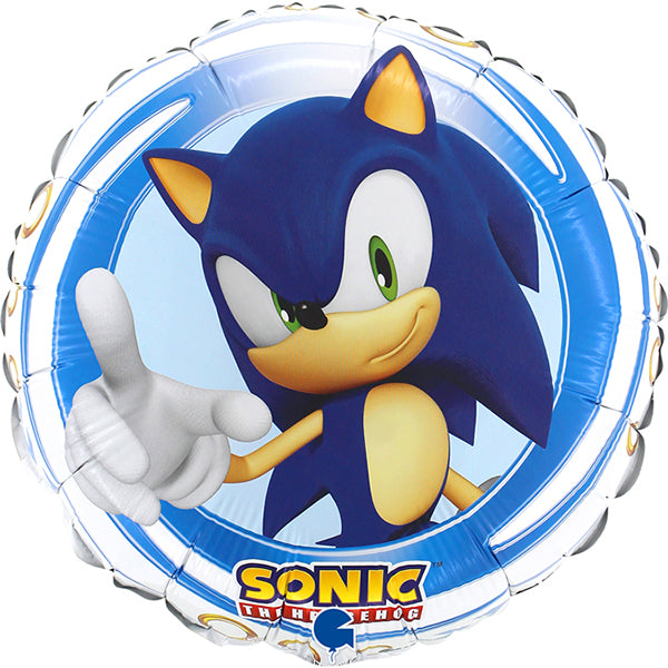 18" Sonic The Hedge Hog Foil Balloon