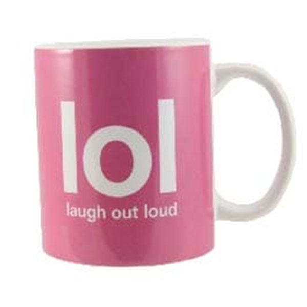 Text Mug Laughing Out Loud LOL