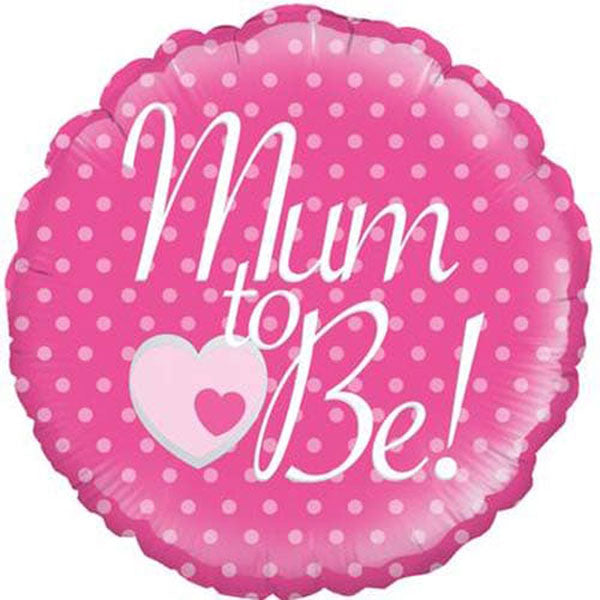 18" Mum To Be Foil Balloon