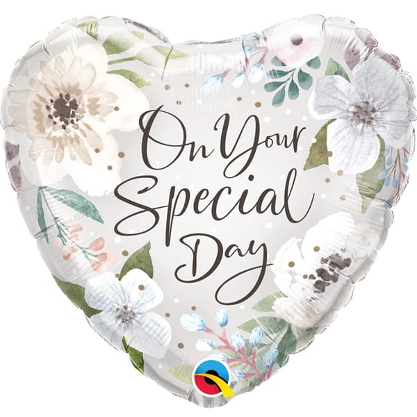 18" On Your Special Day Foil Balloon