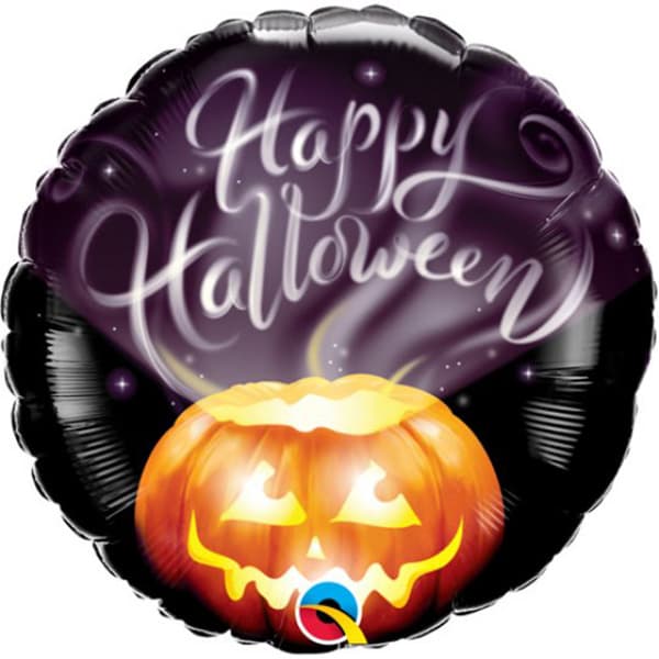 18" Wispy Smoke Halloween Foil Balloon