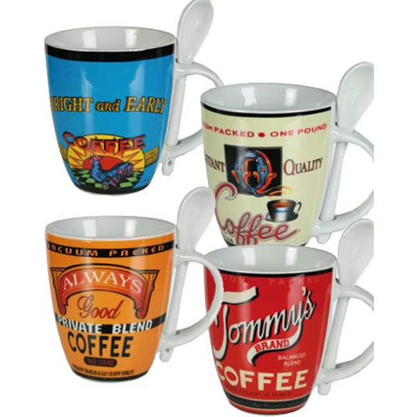Nostalgic Coffee Brands Mug