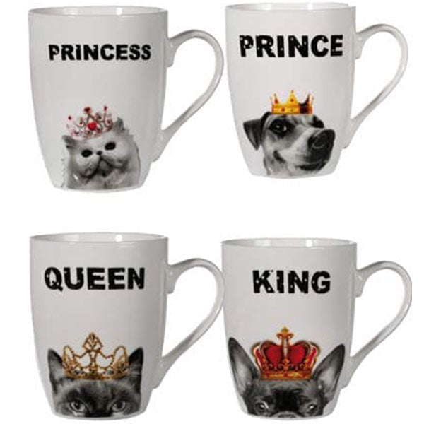 Royal Cats & Dogs Mug
