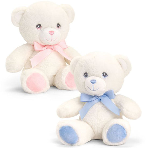20cm Cream With Ribbon Baby Bears
