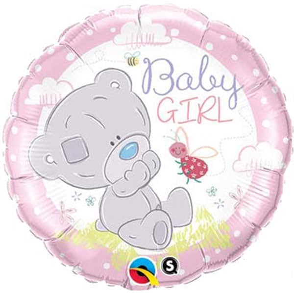 18" Tatty Teddy Baby Girl Foil Balloons