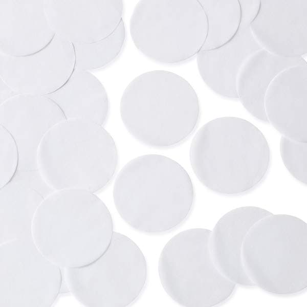 White Circular Tissue Paper Confetti