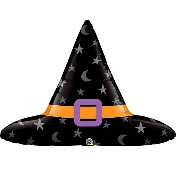 Black Witch Hat Balloon