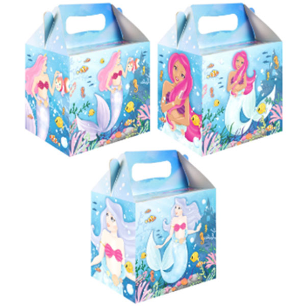 Mermaid Party Food Boxes 12pk