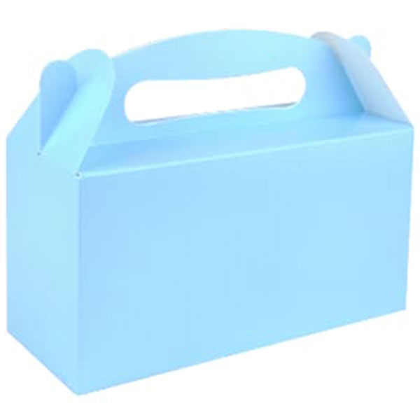 Light Blue Food Boxes 12pk — The Party Monster