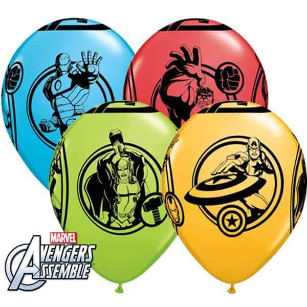 11 Inch Avengers Assemble Latex Balloons 25pk