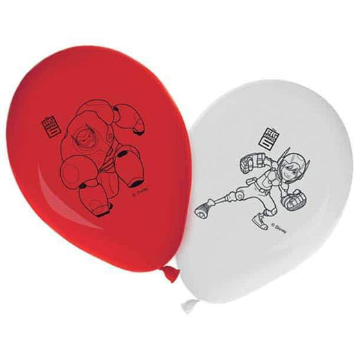 11 Inch Disney Big Hero 6 Printed Latex Balloons 8pk