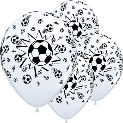 11 Inch Football Latex Balloons 6pk