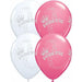 11 Inch Glitter Princess Latex Balloons 25pk